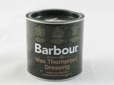 Barbour Wax Thornproof Dressing Tin For Rewaxing Your Barbour Jacket 200ML New