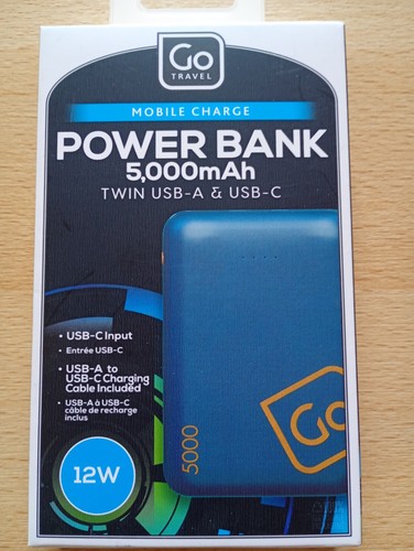 Travel power bank 5000 - power,