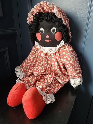 Handmade vintage rag doll - rag,