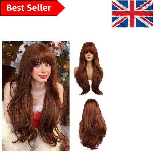 Elegant inch dark auburn - dark,