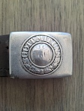 Genuine WW2 German Army Belt and Buckle