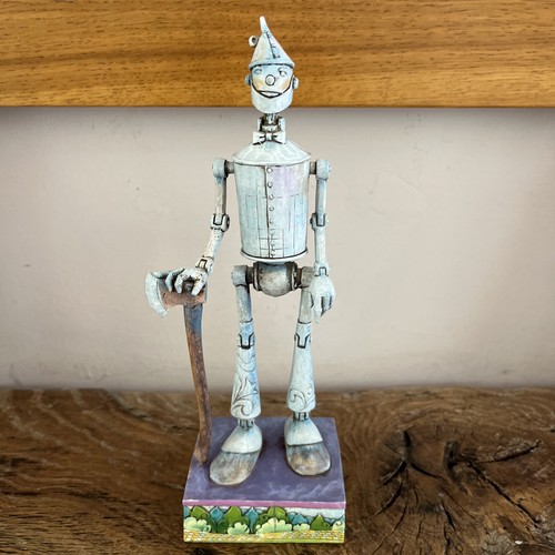 Jim shore wizard tin man - wizard,