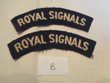 Pair British Army Royal