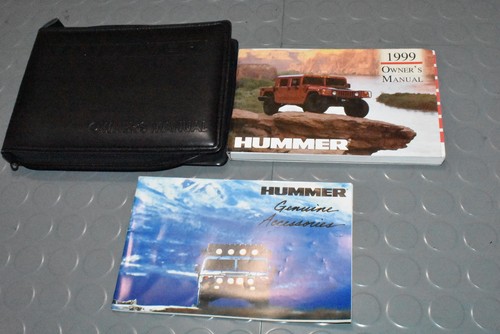 1999 hummer owners manual - hummer,