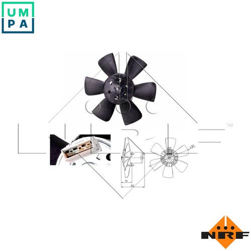 Fan engine cooling 47391 - engine,
