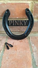 Stable Sign Personalised Quality Original Horse Shoe Sign Plaque Wall Door 