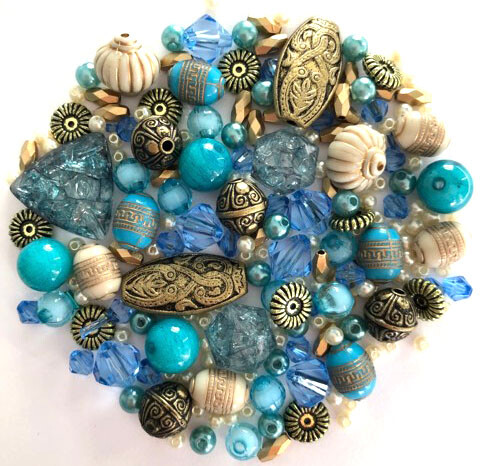 Jewellery making beads - making,