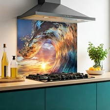 Printed Glass Kitchen