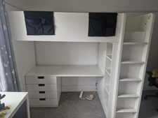 IKEA Smastad White Loft Bed