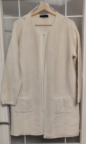 Cream coatigan size - m&s, 12