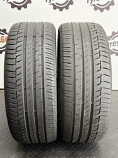 2x 235 45 R18 94V CONTINENTAL PREMIUM CONTACT6 5+mm TESTED FREE FITTING