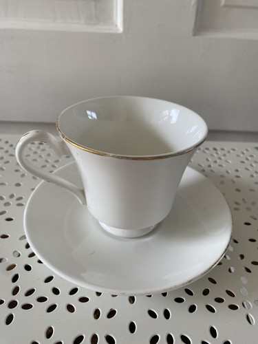 Vintage mayfair bone china cup - vintage,