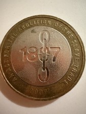 2 pound coins rare 1807 with