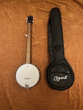 Blue Moon Five-String Banjo with Open Back, Mahogany (Hobgoblin)