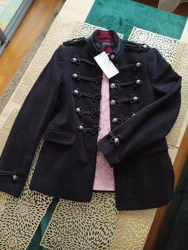 A723 zara velvet black blazer - zara,
