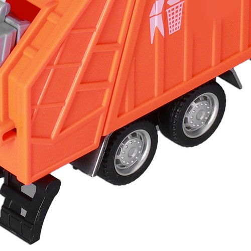 Pull back trash - truck, fine
