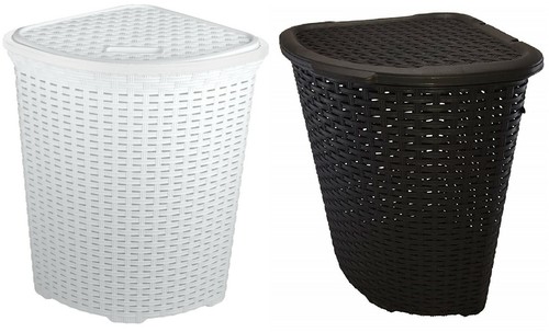 52l large rattan looks - large, plastic