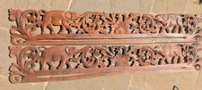 2-Thai Elephant Wood Carving