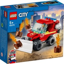 LEGO City Fire Engine Hazard Truck Set 60279 with Minifigure 87 Pieces Age 5+