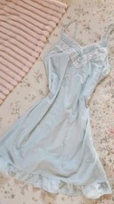 Vintage Coquette Babydoll Blue