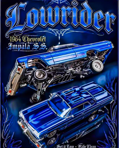 1964 impala lowrider - 1/64,