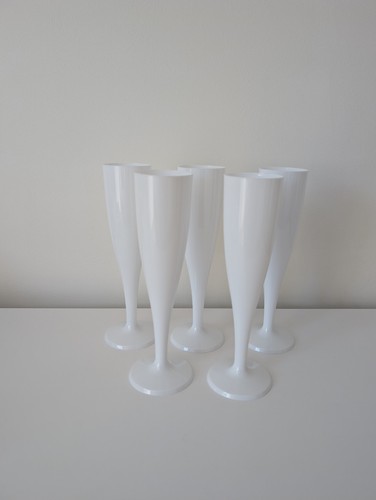 White plastic prosecco - 5,