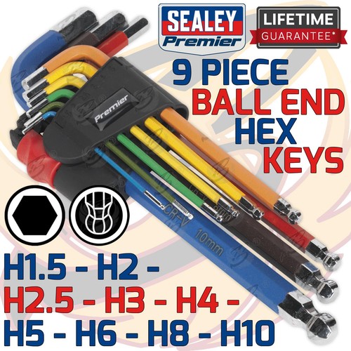 Sealey ball ended hex key - ended,