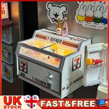 7-Eleven Light-Up Miniature Fridge Magnet Set – Ice Cream & Food Toy NEW