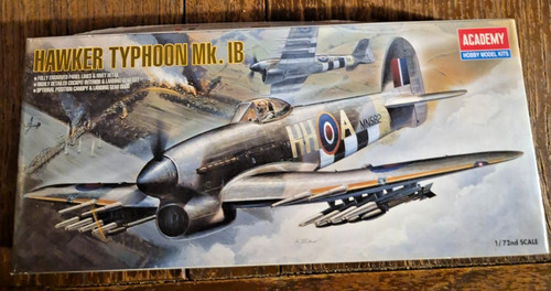 Hawker typhoon 72 - typhoon, 1/72