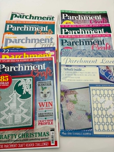 Parchment craft magazines - craft,