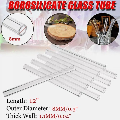 Glass tubing blowing 12pcs - glass,
