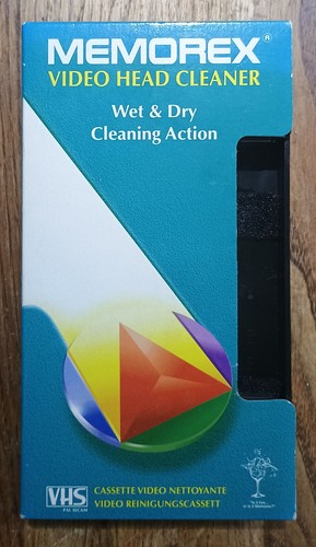 Memorex vhs video tape - vhs, head