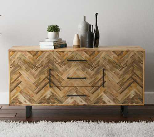 Solid mango wood drawer - &, 2