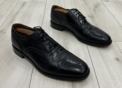 Loake 201b black polished - 201b,