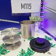 Stainless Steel 35mm Film Processing Developing Tank w/2 Spirals. (refB.N)