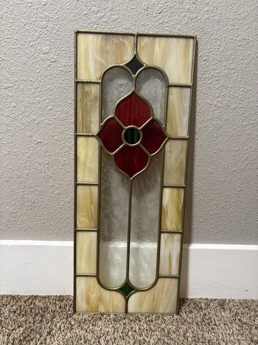 Leaded stained glass - stained, window