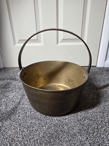 Antique brass jam - , preserving