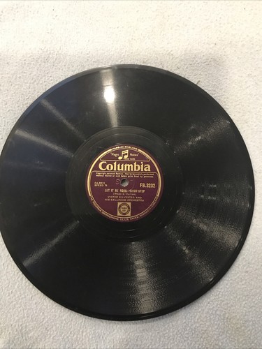 Columbia records 78rpm shellac - 78rpm,