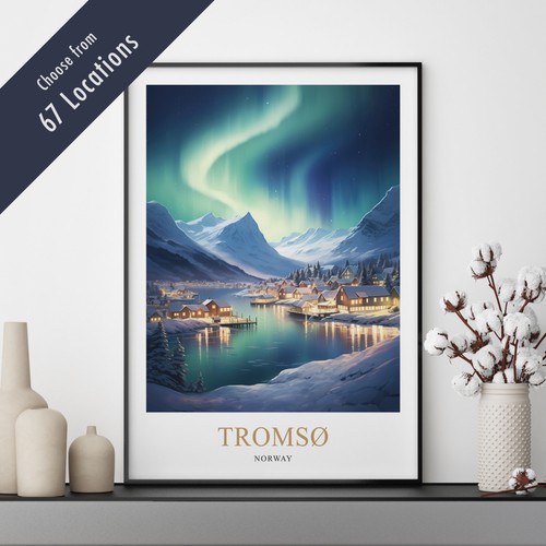 Travel poster print - travel,
