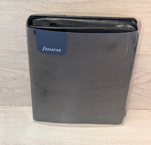 Filofax metropol black - black, a5