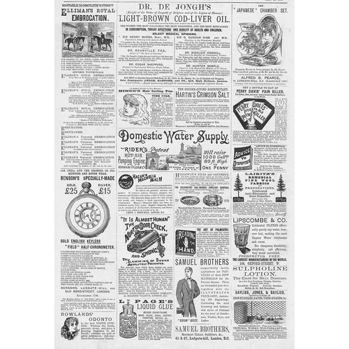 Victorian adverts 1885 - victorian,