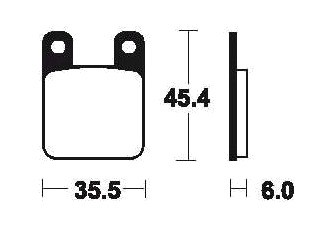 34007 sintered brake pads - 34007-sintered,