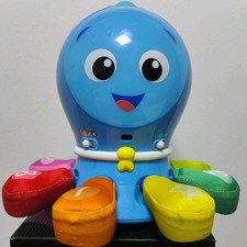 Baby Einstein Go Opus Go Crawl & Chase Pal, Music & Lights Octopus Toy, 3M-5Y