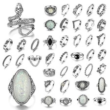 42 Pcs Vintage Silver Knuckle