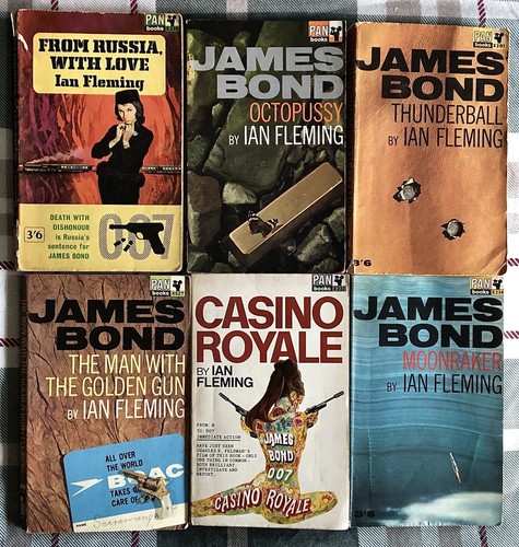 James bond pan paperback - james,