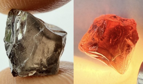 Natural colour change - ct,