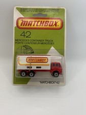 Matchbox Superfast No42 Mercedes Container Truck Unopened 