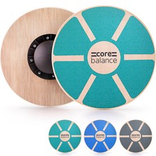 Wooden balance board - wooden, wobble