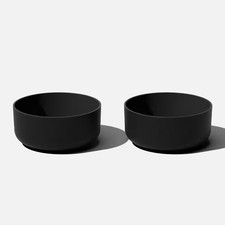 Kona Medium Black Plastic Bowl
