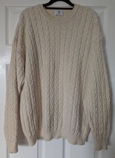 Tumi Jumper/Sweater- Cable Knit - 100% Baby Alpaca - Made in Peru 